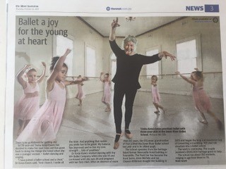 Photo of The West Australian with the title 'Ballet a joy for the young at heart'